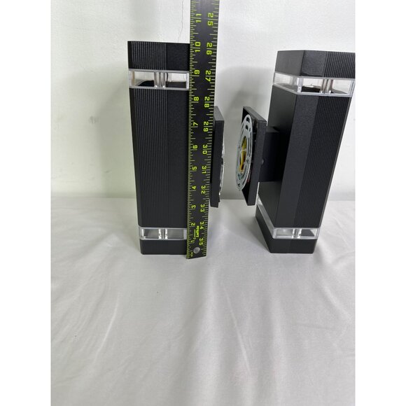 Set of Two Rosykite Dusk To Dawn Outdoor Wall Lights Model ROSY11-2700K - Picture 5 of 12